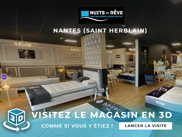 Nuits de rêve, literie et linge de lits à Nantes St Herblain